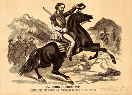 Colonel John C. Frémont (1813–1890), who became known as a pathfinder, pioneer of the American West