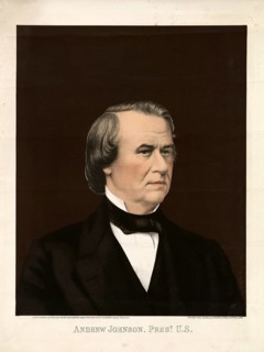 Andrew Johnson, the 17th President of the United States. He took office in 1865 following the