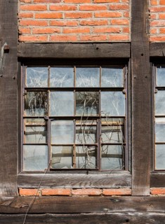Old broken window, Germany