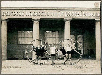 German University of Physical Exercises, Berlin, sports, gymnastics, gymwheel, education, woman