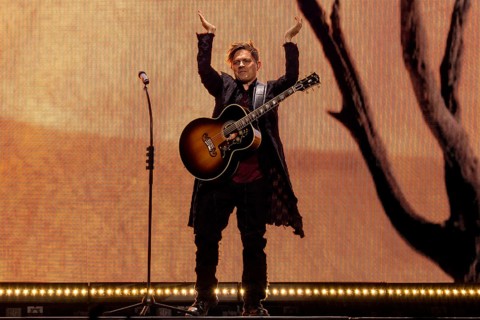 Michael Patrick Kelly live on Traces Tour at the Hannover ZAG Arena on 22.04.2026