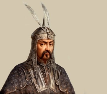 Genghis Khan, Dschingis Khan, or Chinggis Khan, born Temüjin, Temüdschin or Temüüdschin, c.?1162 –
