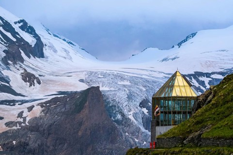 Wilhelm Swarovski Observatory at Kaiser-Franz-Josef-Höhe in the Hohe Tauern National Park,