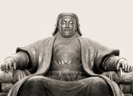 Genghis Khan, Dschingis Khan, or Chinggis Khan, born Temüjin, Temüdschin or Temüüdschin, c.?1162 –
