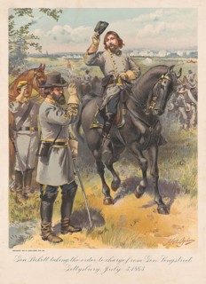 This scene depicts one of the most decisive and tragic moments of the American Civil War: the