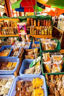 Spices, fruit and vegetables at Sir Selwyn, Clarke Market, Seychelles, weekly market market, market