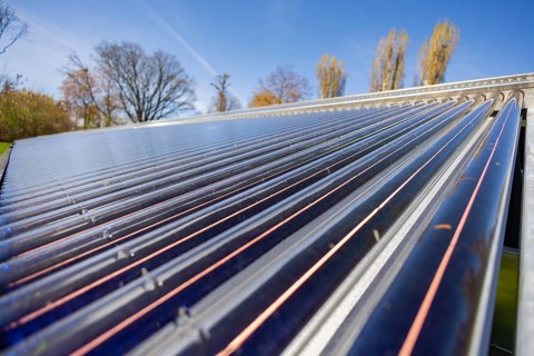 Dresden-Räcknitz solar thermal system. energy, energy industry, gas turbine, modern gas turbine