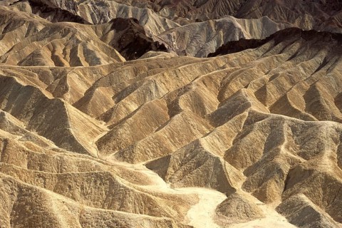 Zabriski Point, Death Valley National Park, California, USA, highest point in the USA, desert