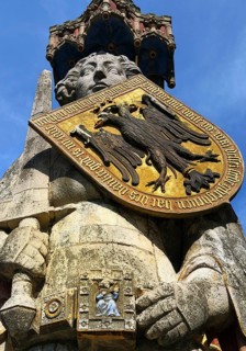 Bremer Roland, detail, Free Hanseatic City of Bremen, Germany