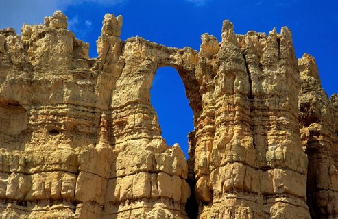 Window, arch, bridge, Bryce Canyon, Utah, USA, national park, sandstone, rocks, erosion