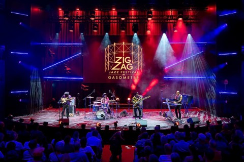 Victor Wooten, bass player, USA, Wooten Brothers, live 25.07.2026, ZigZag Jazz Festival, Gasometer,