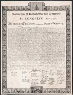 The Declaration of Independence of the United States, was adopted by the Continental Congress on