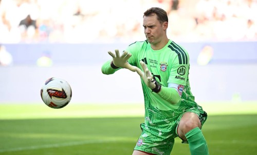 Goalkeeper Manuel Neuer, FC Bayern Munich (FCB) (01) Action, football, Telekom Cup, Allianz Arena,