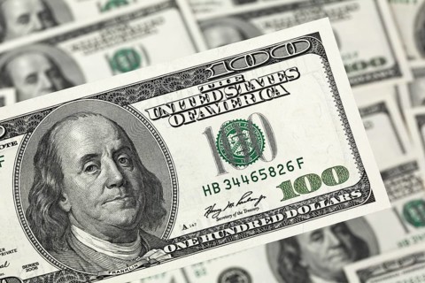 100 American dollars, banknote, banknote from the USA