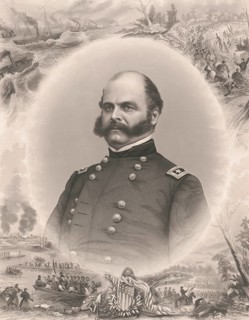 Ambrose Everett Burnside (born 23 May 1824 in Liberty, Union County, Indiana, died 13 September