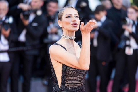 Ginta Biku at the opening gala and the premiere of La Vénus Électrique (The Electric Kiss) on the