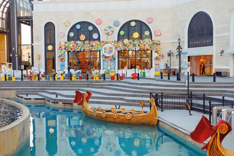 Turkiye, Antalya - 12.03.2025:The Land of Legends shopping street, aquapark and theme park is a