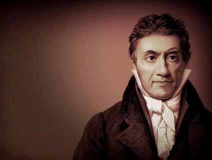 Portrait of Johann Heinrich Pestalozzi, 1746 - 1827, Swiss pedagogue, educational reformer,