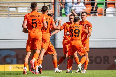 LUBIN, POLAND, AUGUST 15, 2026: Polish football Top League PKO Ekstraklasa match between KGHM
