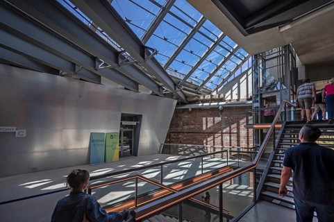 Entrance to the exhibition rooms of the Museum Documentation Center, Documentation Center