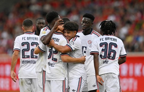 Goal celebrations: Felipe Chavez, FC Bayern Munich, FCB (32), Maycon Cardozo, FC Bayern Munich, FCB