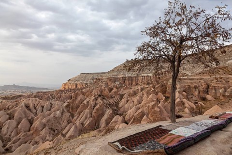 Red Valley or Rose Valley, Cappadocia, Turkey