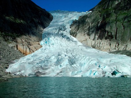 Geography, travel, Briksdalsbreen, Briksdal, glacier, Norway
