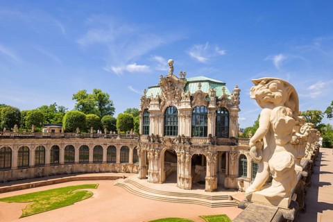 Freshly renovated and modernized — this is how Dresden's Zwingerhof has been presenting itself