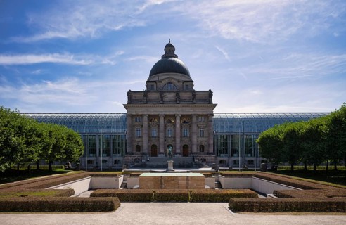 Bavarian State Chancellery, Munich, Bavaria, Germany