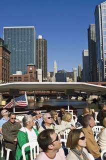 Architecture Tour of Downtown Skyline Chicago, Illinois