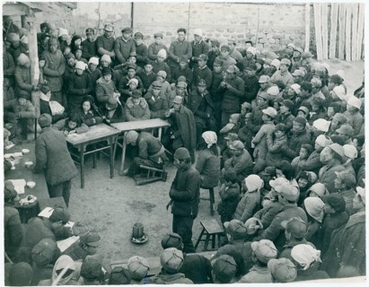 China, People's Republic, Communism, village, court hearing, local residents, cultural revolution,