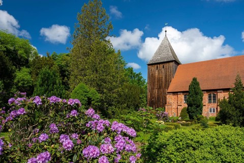 Seamen's Church in Prerow, Fischland, Darß, Zingst, Prerow, Mecklenburg-Western Pomerania, Germany