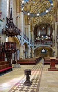 Wittenberg Castle Church, former residence of the Saxon Electors, Renaissance, Reformation, Martin