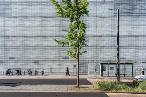 The Forum Confluentes, cultural building on the central square in Koblenz, it houses the Middle
