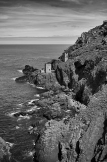 Ruin, Crown Mine engine houses, Botallack Tin Mine, tin mine, tin mine, mining, Pendeen, Trewellard
