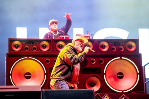 Nürburg, 06.06.26 - Fred Durst, singer of the US rock band Limp Bizkit during their performance at