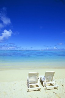 Palm Beach - Cook Islands - Sun Lounger, Cook Islands