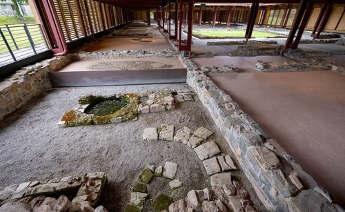 Ancient Roman villa, Domus di Tito Macro, UNESCO World Heritage Site, Aquileia, Friuli, Italy