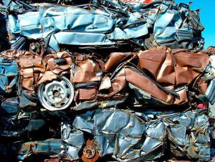 Geography, travel, Norway, scrap, cars, recycling