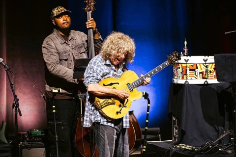 Pat Metheny live on Side-Eye III + JazzNights 2026 tour at the Munich Isarphilharmonie on 17.06