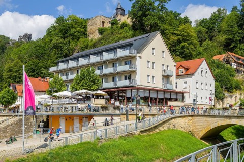 Rathen in Saxon Switzerland, Rathen, Saxony, Germany
