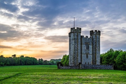 Hiorne's Tower, Arundel, West Sussex, England Europe