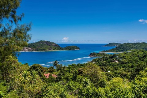 Northwest coast of Mahe, Republic of Seychelles, Indian Ocean