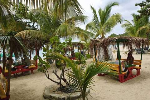 Kali's Beach Bar St. Martin/Maarten