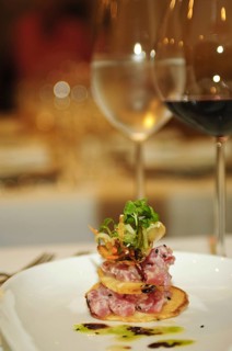 Cuisine at Temptaion restaurant St. Martin/Maarten