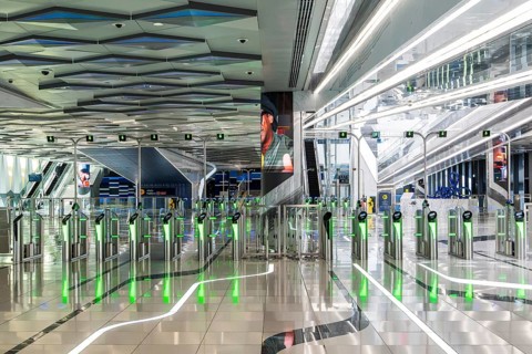 Dubai Expo 2020 Metro Station, Dubai, United Arab Emirates, UAE