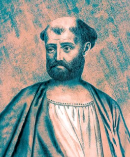 Pope Alexander I, Alessandro I, Bishop of Rome from c. 107 to his death c. 115, digitally edited