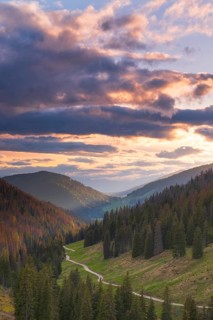 New Year's Eve Valley, Toblach, Bolzano, Dolomites, Italy