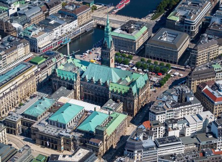 Hamburg City Hall, Stock Exchange