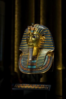 Pharaoh Tutankhamun's gold treasure, the Grand Egyptian Museum, Grand Egyptian Museum, GEM, Giza,